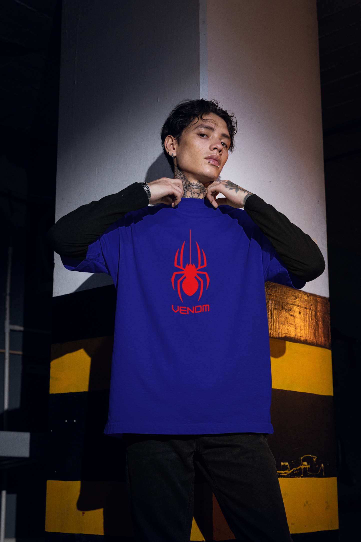 Oversized T Shirt - Spider Inspired/Venom