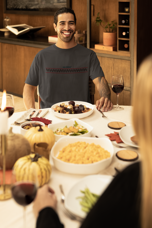 Classic Fit T Shirt - Rian Madden Logo Stripe with Name