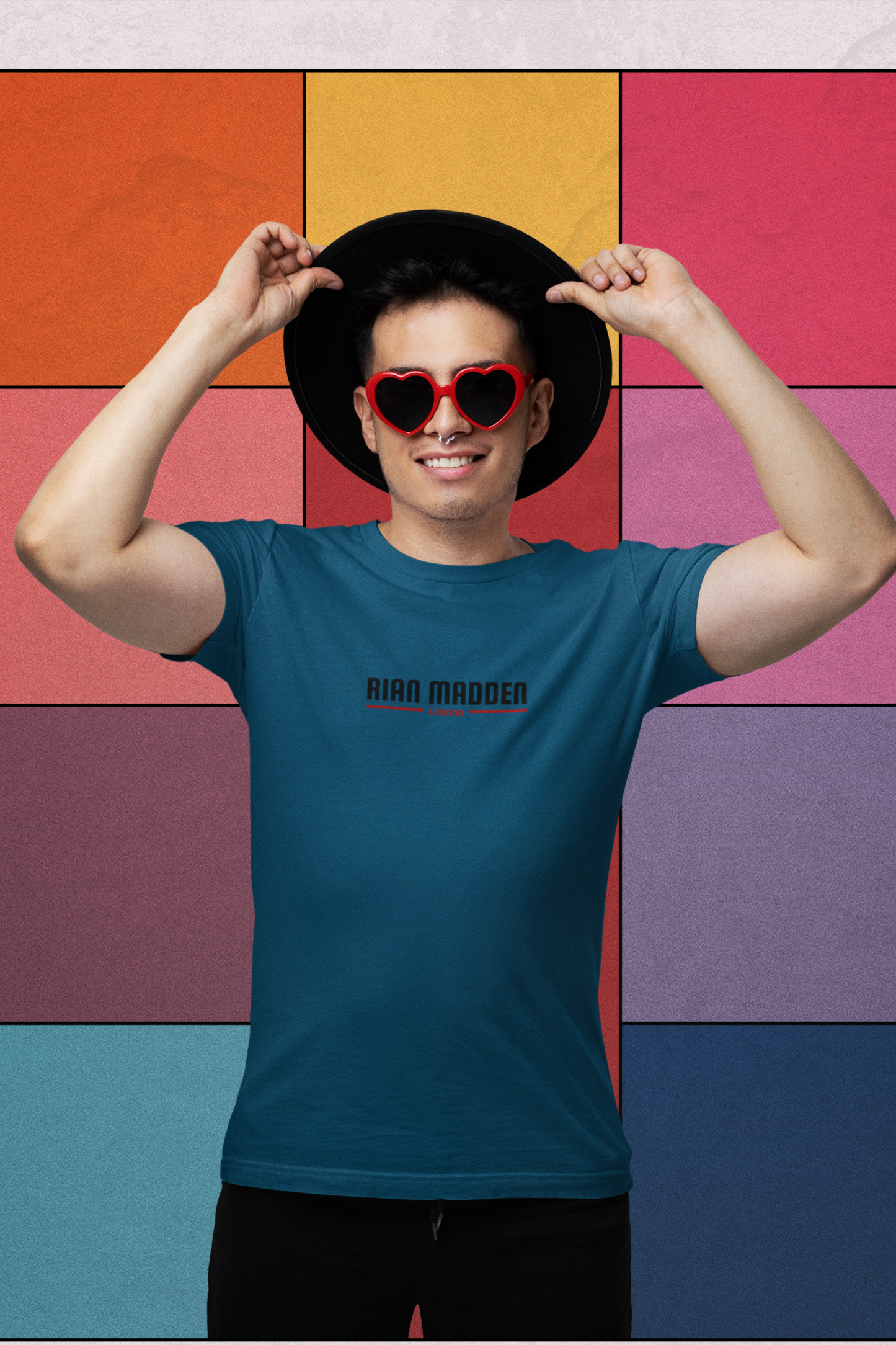 Classic Fit T Shirt - Rian Madden Logo Inspired New