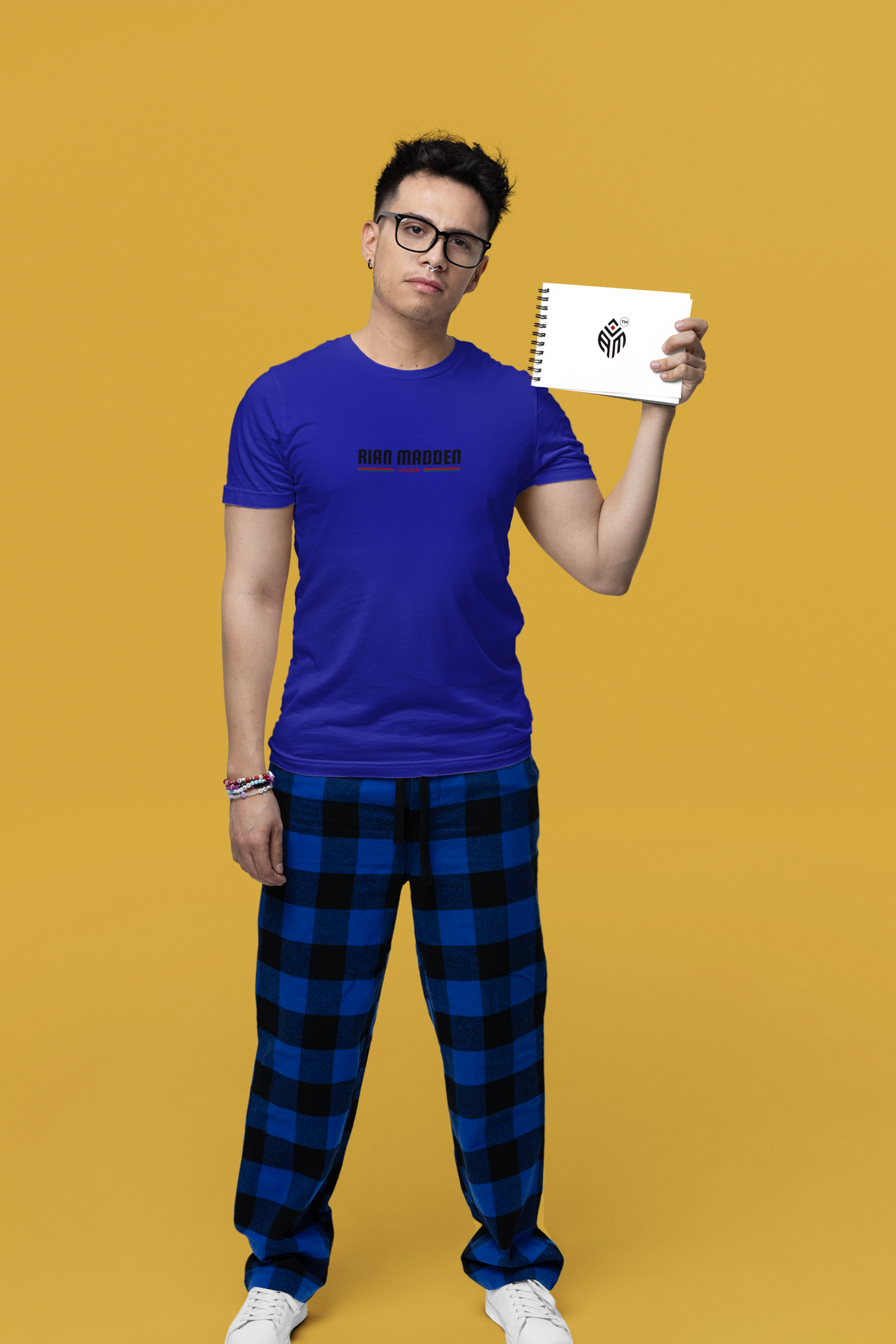 Classic Fit T Shirt - Rian Madden Logo Inspired New