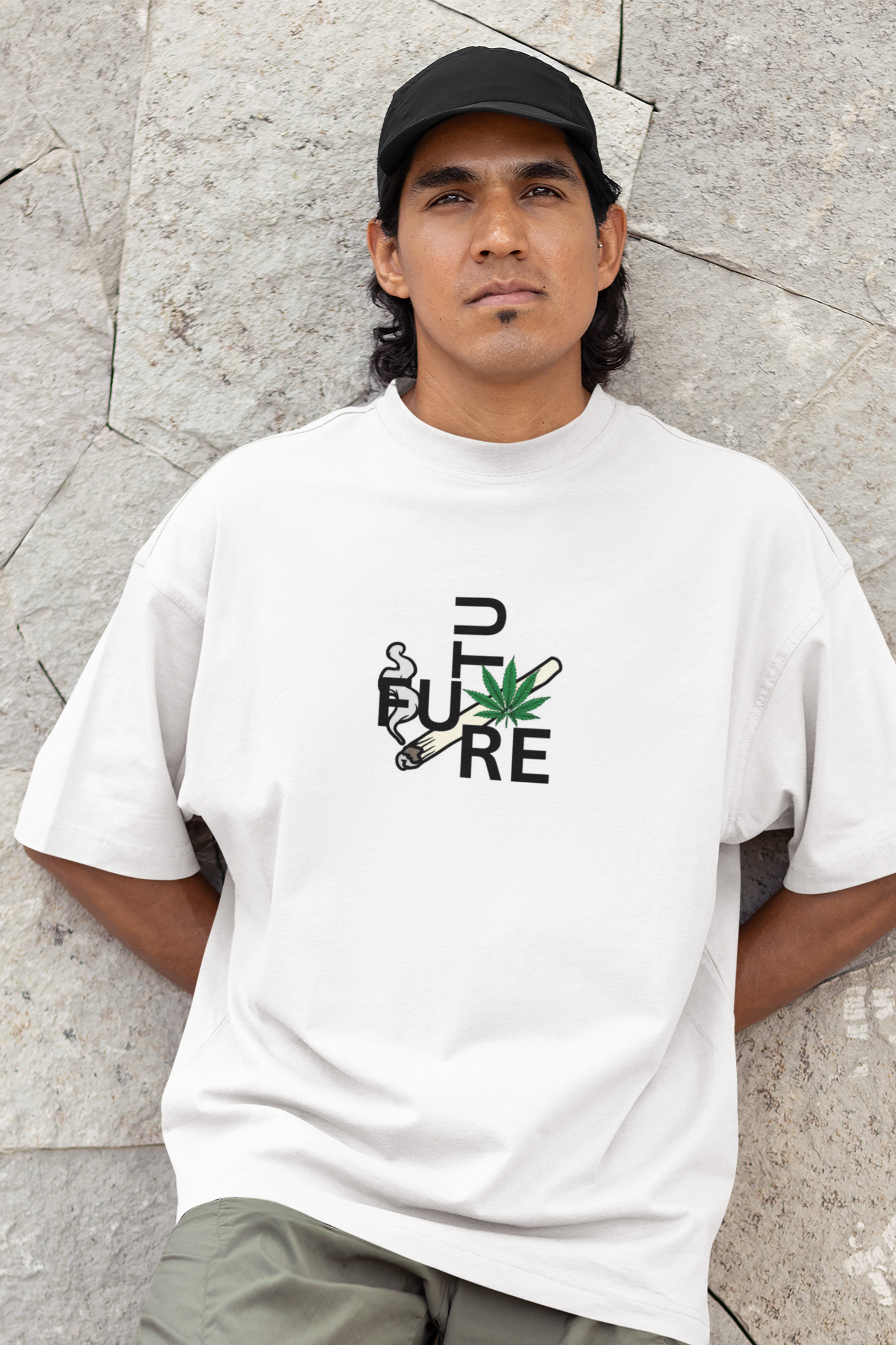 Oversized T Shirt - Future Funny memes Inspired
