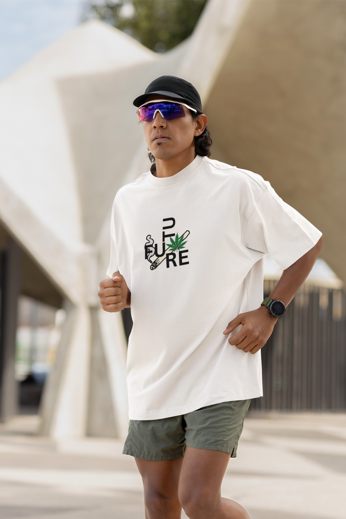 Oversized T Shirt - Future Funny memes Inspired