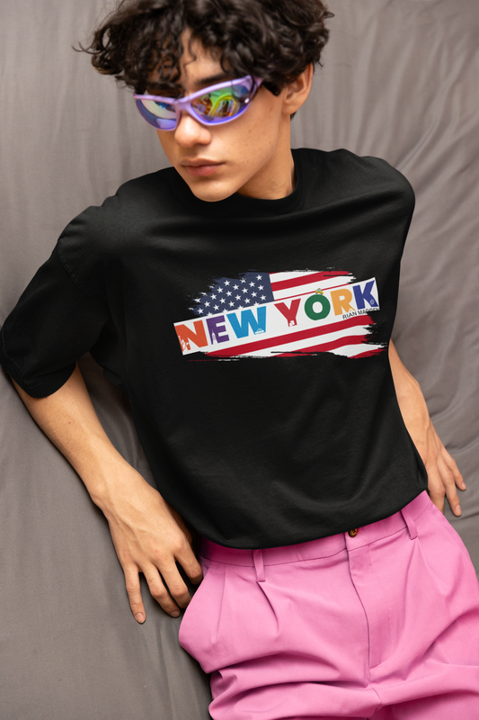Oversized T Shirt - NewYork City Inspired