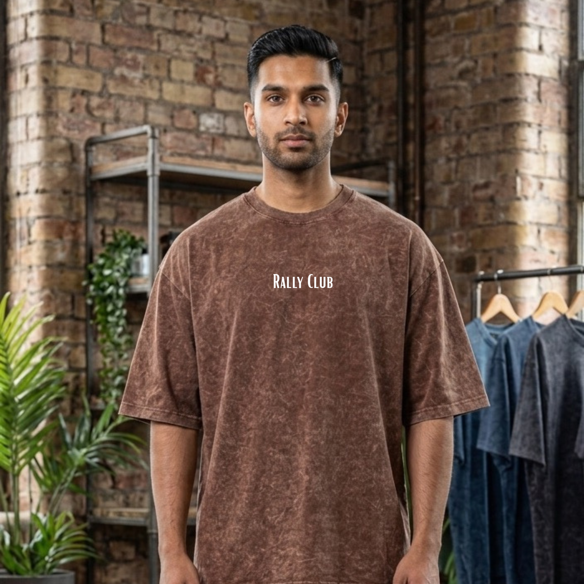 Oversized T Shirt - Acid wash
