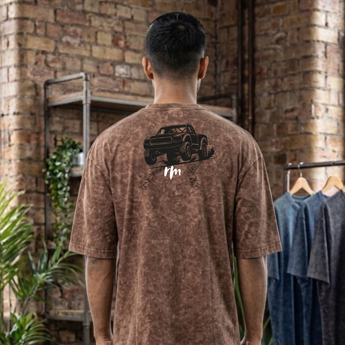 Oversized T Shirt - Acid wash