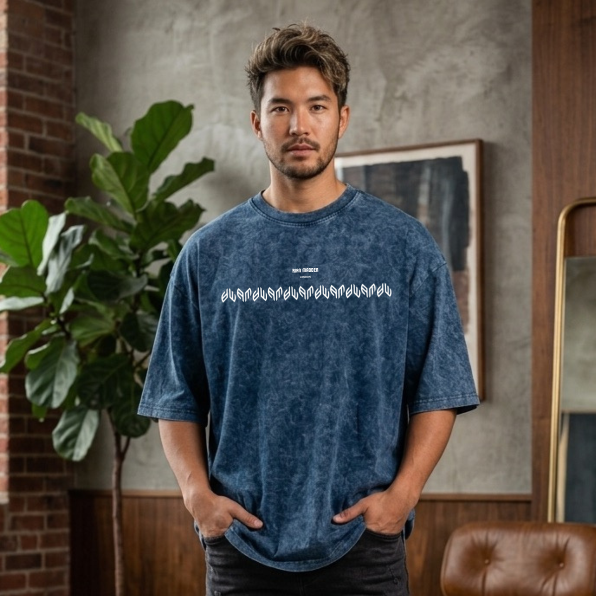 Oversized T Shirt - Acid wash