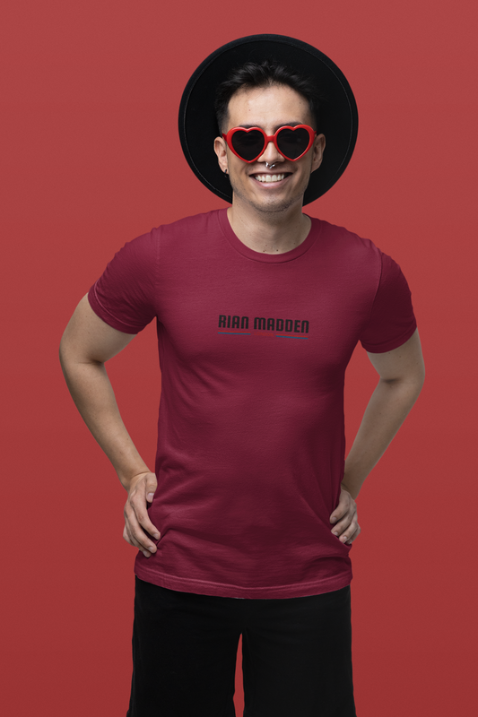 Classic Fit T Shirt - Rian Madden Logo Inspired New